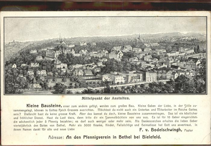 Bethel Bielefeld Mittelpunkt Anstalten
