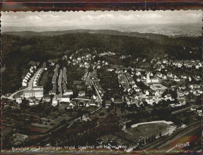 BIELEFELD  CITY Stadtteil am Haller Weg Luftbild
