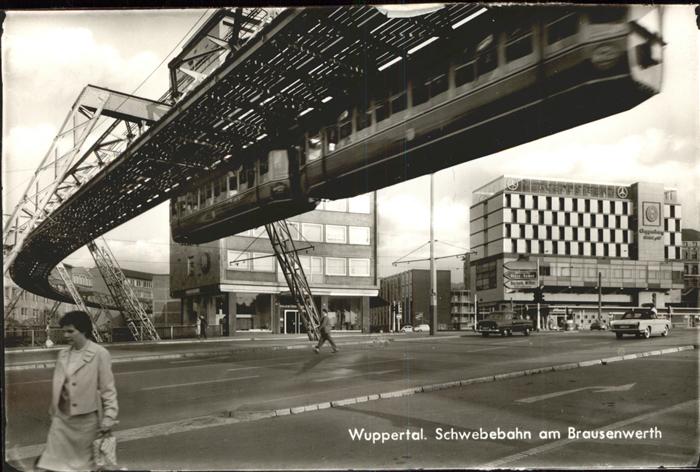 Schwebebahn Wuppertal Brausenwerth Mercedes-Benz-Ha