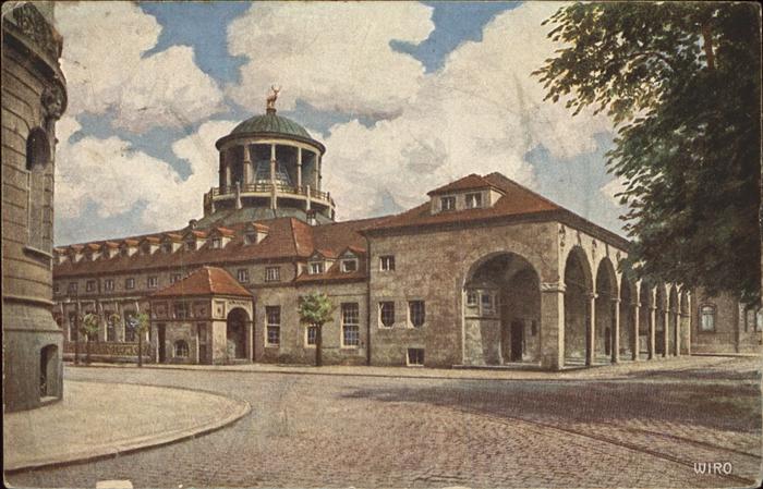 Verlag Wiedemann WIRO Nr. 2696 B Stuttgart Kunstgebäude