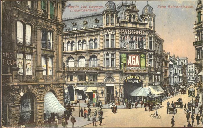 BERLIN  CITY Passage Friedrichstr. Ecke Behrenstr.