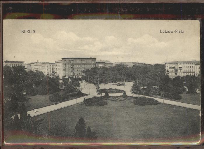 BERLIN  CITY Luetzow Platz Strassenbahn