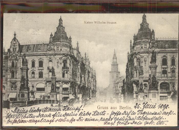 BERLIN  CITY Kaiser Wilhelm-Strasse