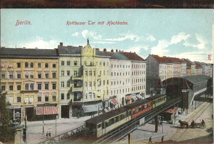 BERLIN  CITY Cottbusser Tor Hochbahn