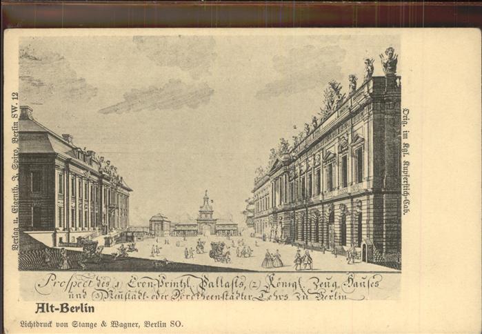 BERLIN  CITY Rathaus Lichtdruck