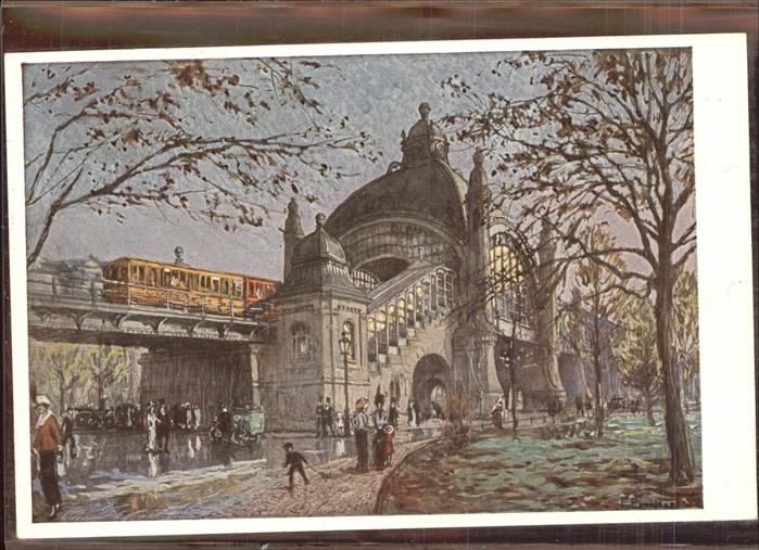 BERLIN  CITY Hoch- Untergrundbahn Bahnhof Nollendorfplatz