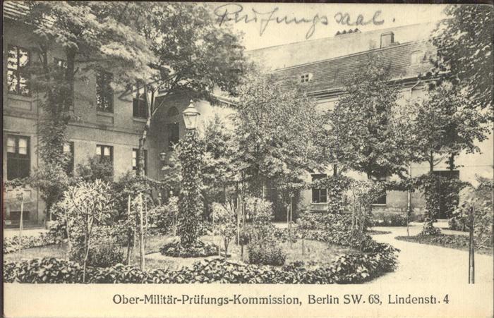 BERLIN  CITY Ober-Militaer-Pruefungs-Kommission