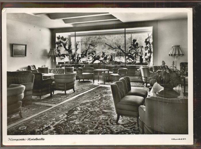 BERLIN  CITY Kempinski Hotelhalle Hotel