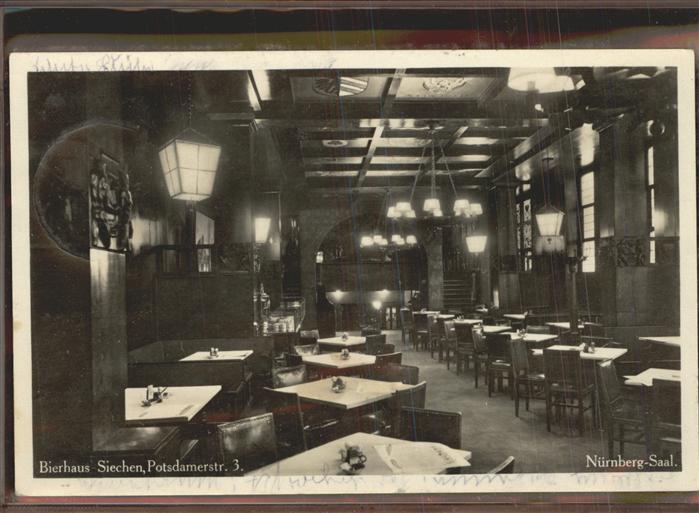 BERLIN  CITY Nuernberg-Saal Bierhaus Siechen