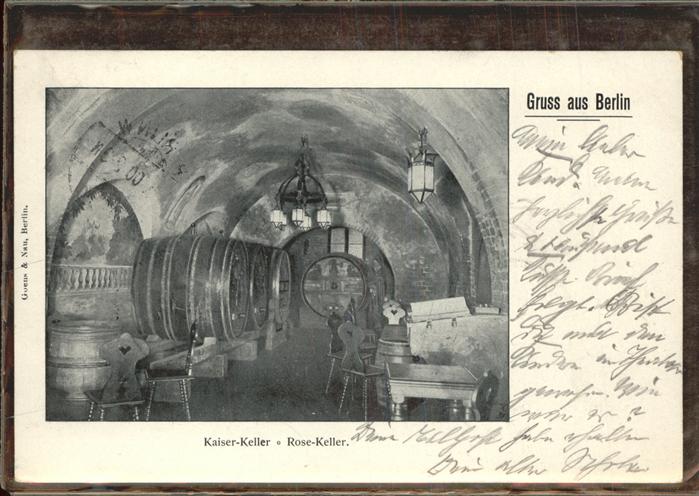 Berlin Kaiser-Keller Rose-Keller