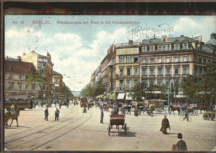 Berlin Potsdamerplatz Strassenbahn