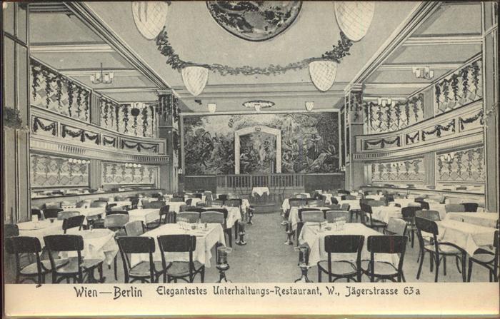 Berlin Wien-Berlin Unterhaltungs-Restaurant
