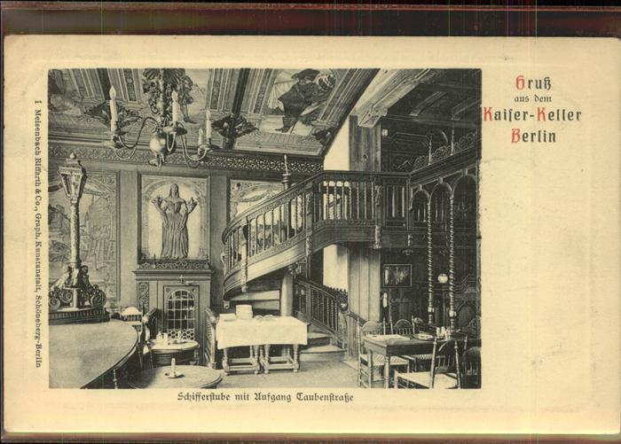 Berlin Kaiser Keller Schifferstube