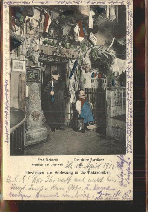 Berlin Vorlesung Katakomben Excellenz Fred Ric