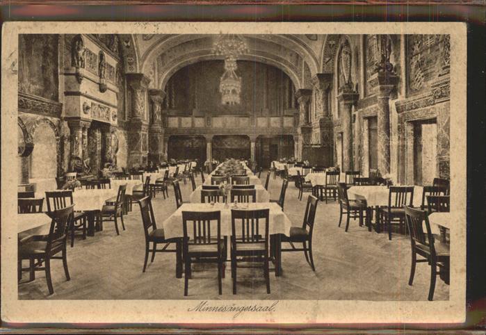 BERLIN  CITY Restaurant Bayernhof Minnesaengersaal