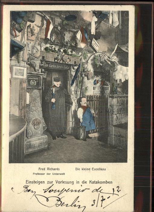 Berlin Professor der Unterweld Katakomben