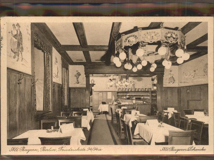 BERLIN  CITY Friedrichstr. Bayern-Schenke