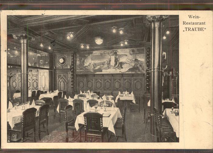 Berlin Wein Restaurant Traube