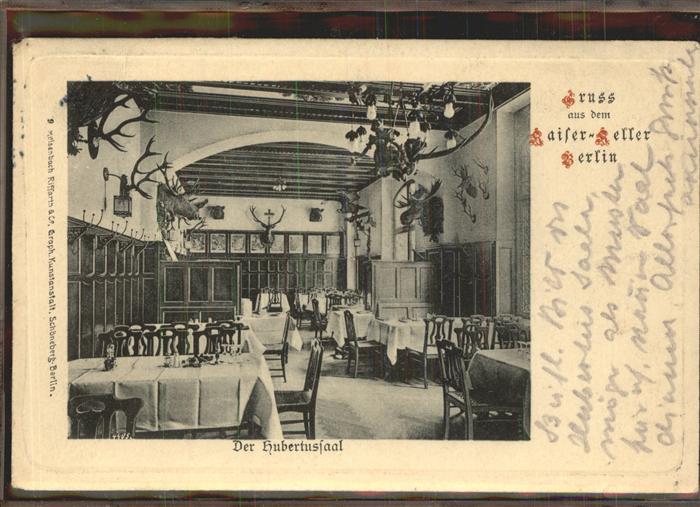 Berlin Kaiser-Keller Hubertussaal