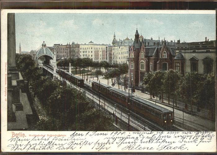 Berlin Hochbahn Eisenbahn