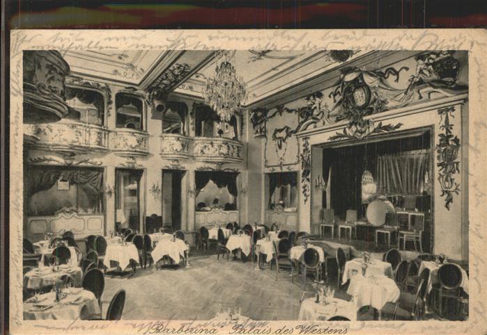 Berlin Barberina Palais des Westens