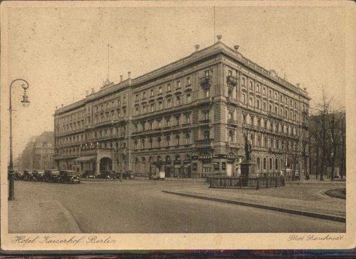 BERLIN  CITY Hotel Kaiserhof