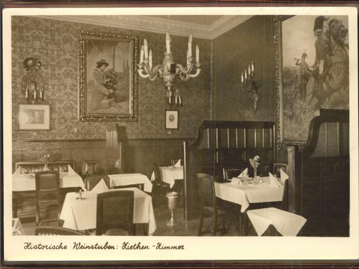 BERLIN  CITY Historische Weinstuebn Ziehten-Zimmer