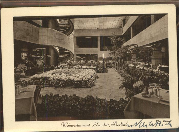 BERLIN  CITY Weinrestaurant Traube