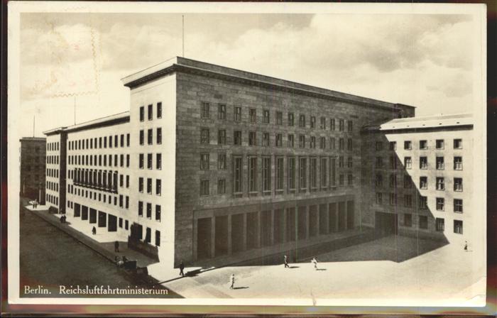 BERLIN  CITY Reichsluftfahrtministerium