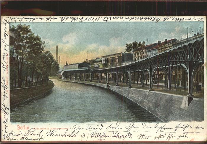 BERLIN  CITY Hochbahnhof Moeckernstrasse