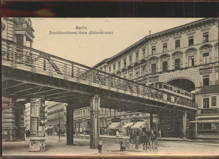 BERLIN  CITY Durchbrochenes Haus