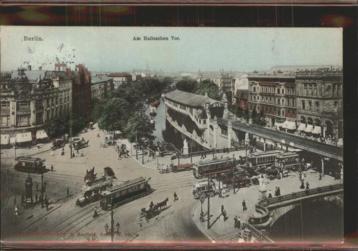 BERLIN  CITY Am Hallesche Tor Strassenbahnen