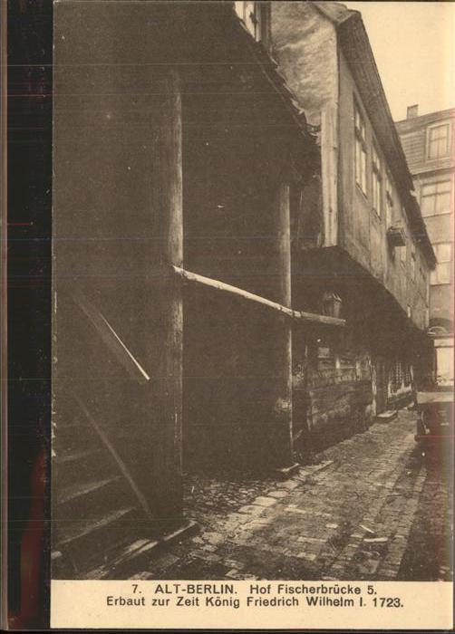 BERLIN  CITY Hof Fischerbruecke 9