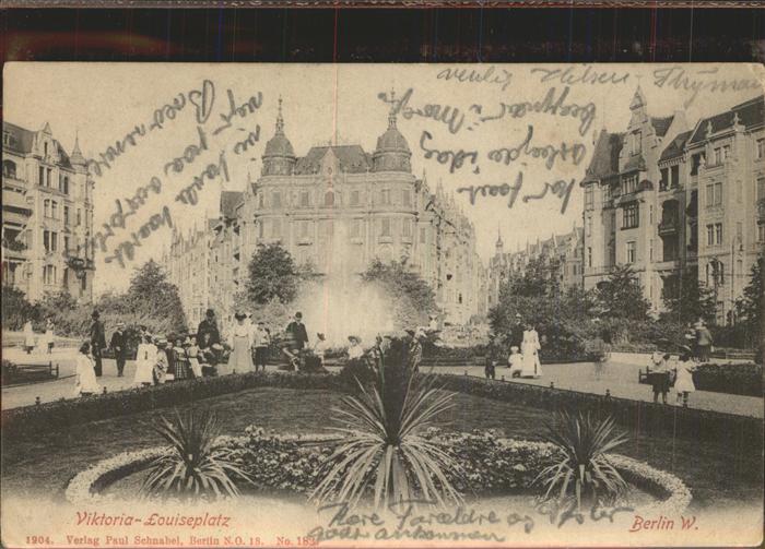 BERLIN  CITY Viktoria-Louisenplatz