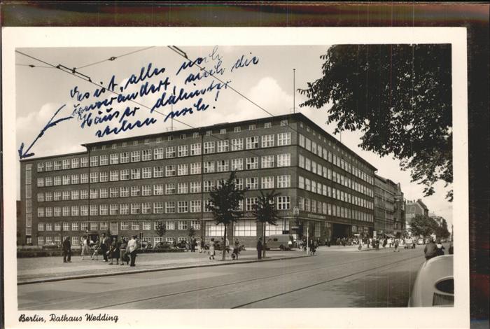 BERLIN  CITY Rathaus Wedding