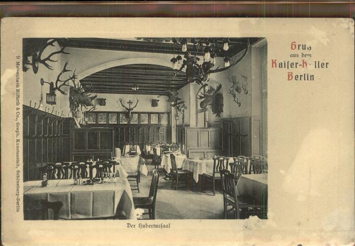 BERLIN  CITY Kaiser-Keller Hubertussaal