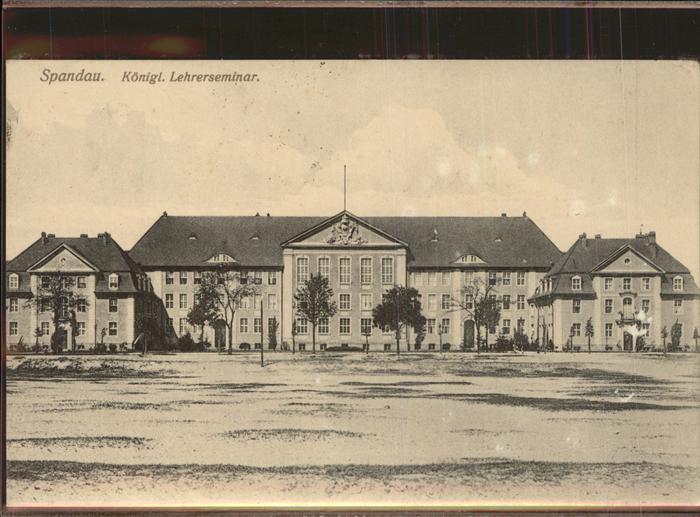 BERLIN  CITY koenig. Lehrerseminar