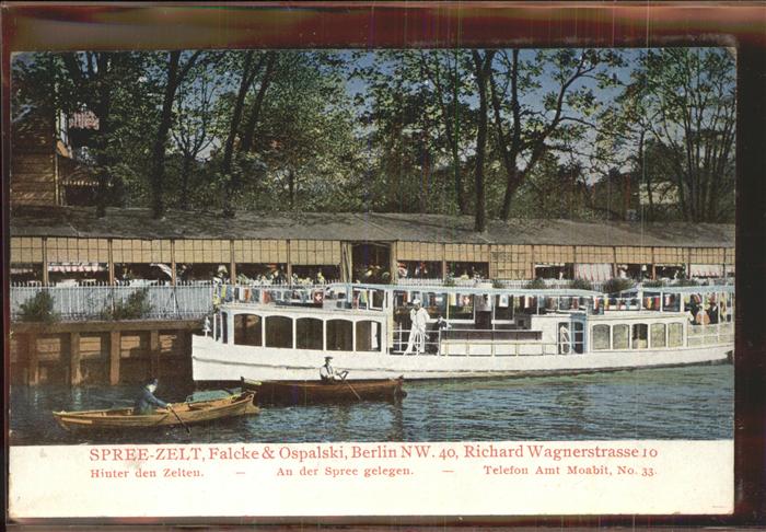 BERLIN  CITY Spree-Zelt Dampfer