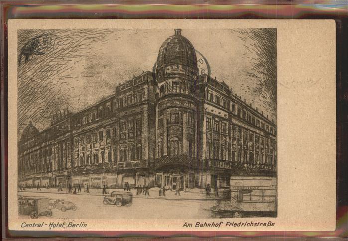 BERLIN  CITY Central-Hotel Bahnhof Friedrichstr.