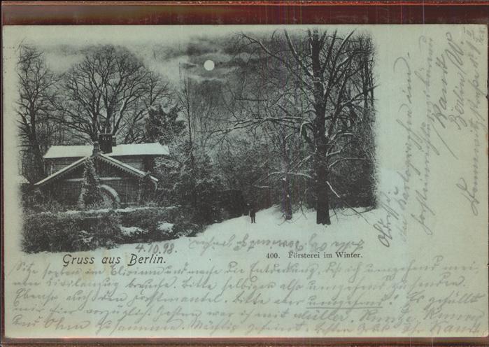 Berlin Försterei Winter