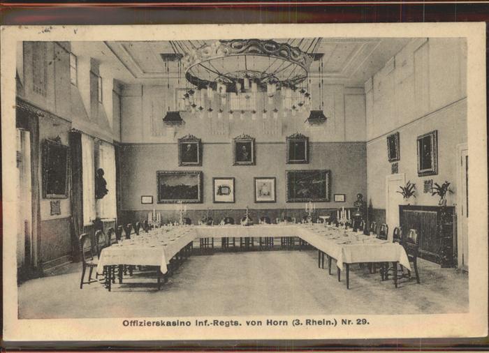BERLIN  CITY Offizierskasino Inf.-Regts von Horn