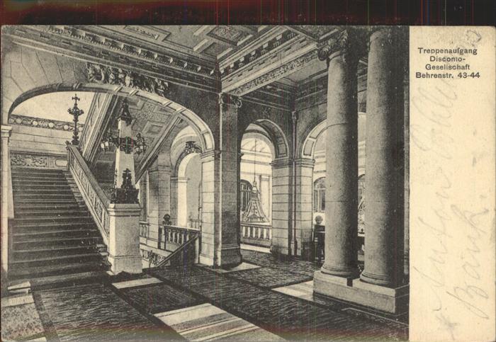 Berlin Disconto-Gesellschaft Behrenstr. 43-44