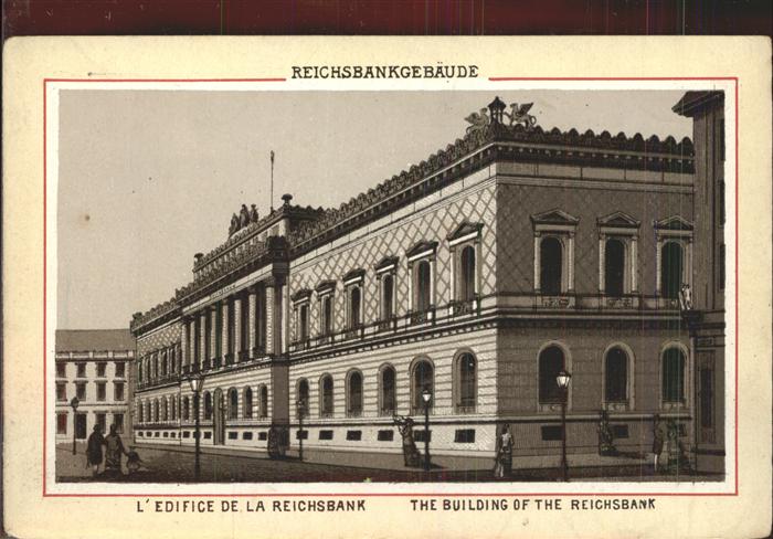 BERLIN  CITY Reichsbankgebaeude