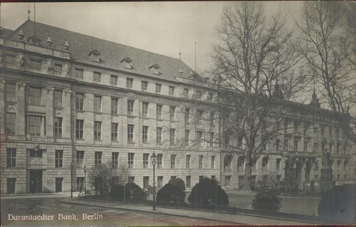 BERLIN  CITY Darmstaedter Bank