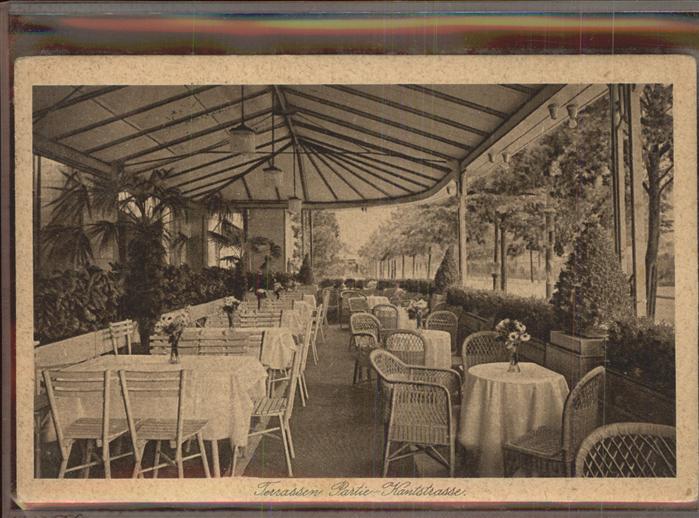 BERLIN  CITY Regina Palast Terrasse