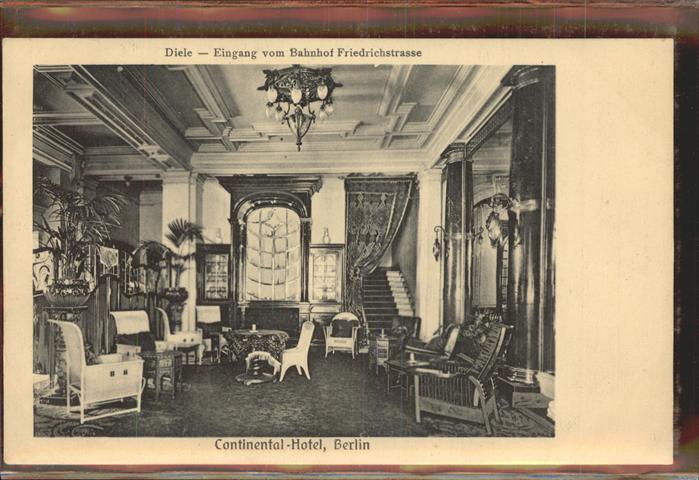 BERLIN  CITY Continental-Hotel