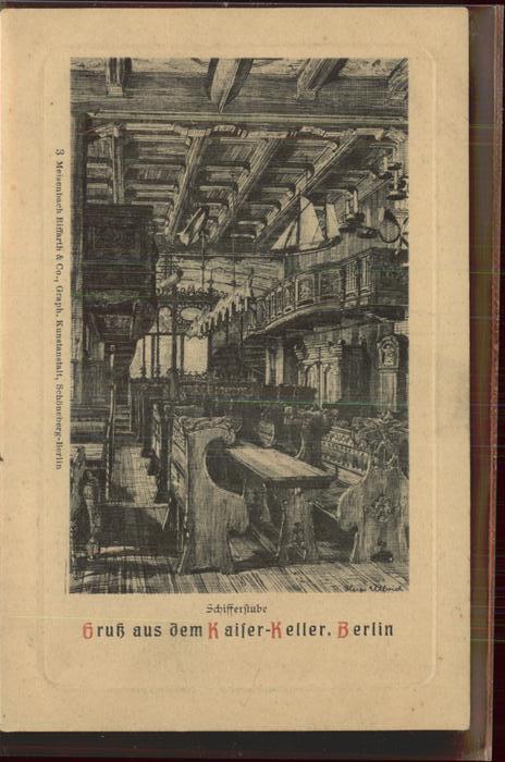 BERLIN  CITY Kaiser-Keller Schifferstube