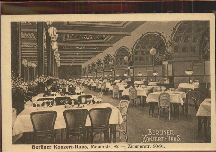 Berlin Berliner Konzert-Haus