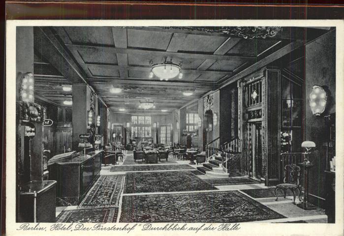 BERLIN  CITY Hotel Der Fuerstenhof Halle