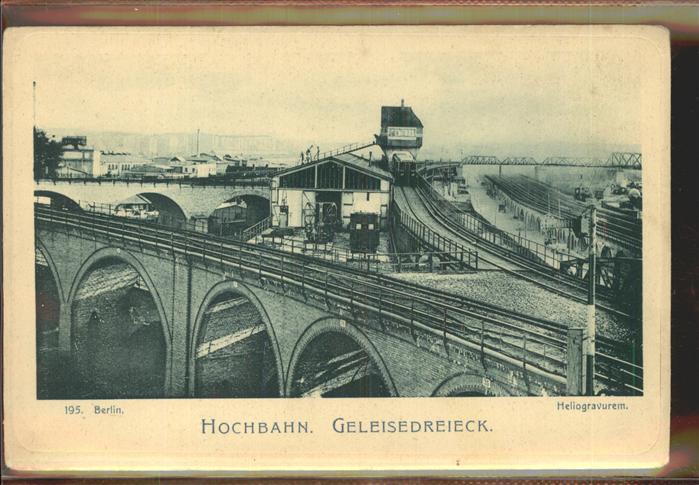 Berlin Hochbahn Geleisedreieck
